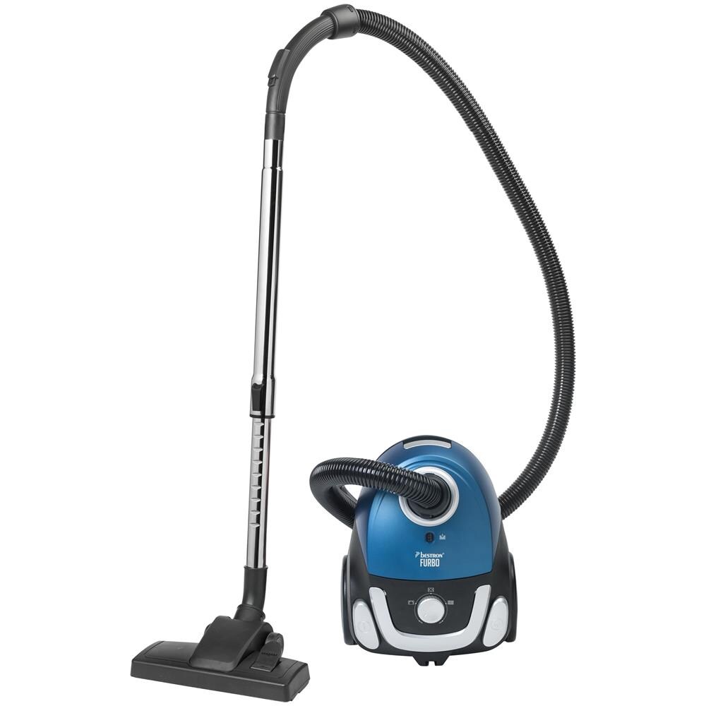 Aspirapolvere a Traino con Sacco Potenza 750 Watt Colore Blu / Nero - Foto 1