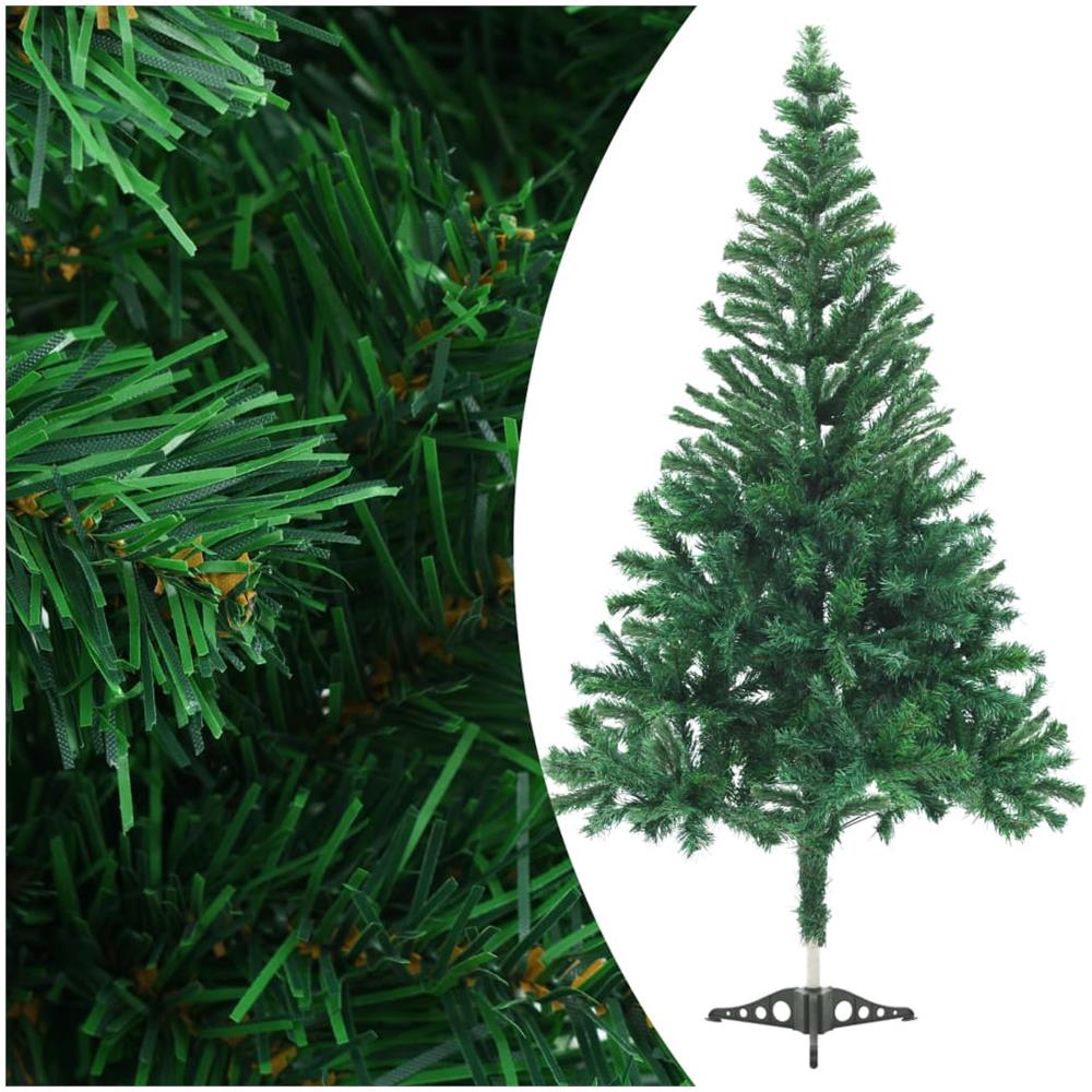 Albero Natale Artificiale con LED e Palline 210 cm 910 Rami - Foto 2