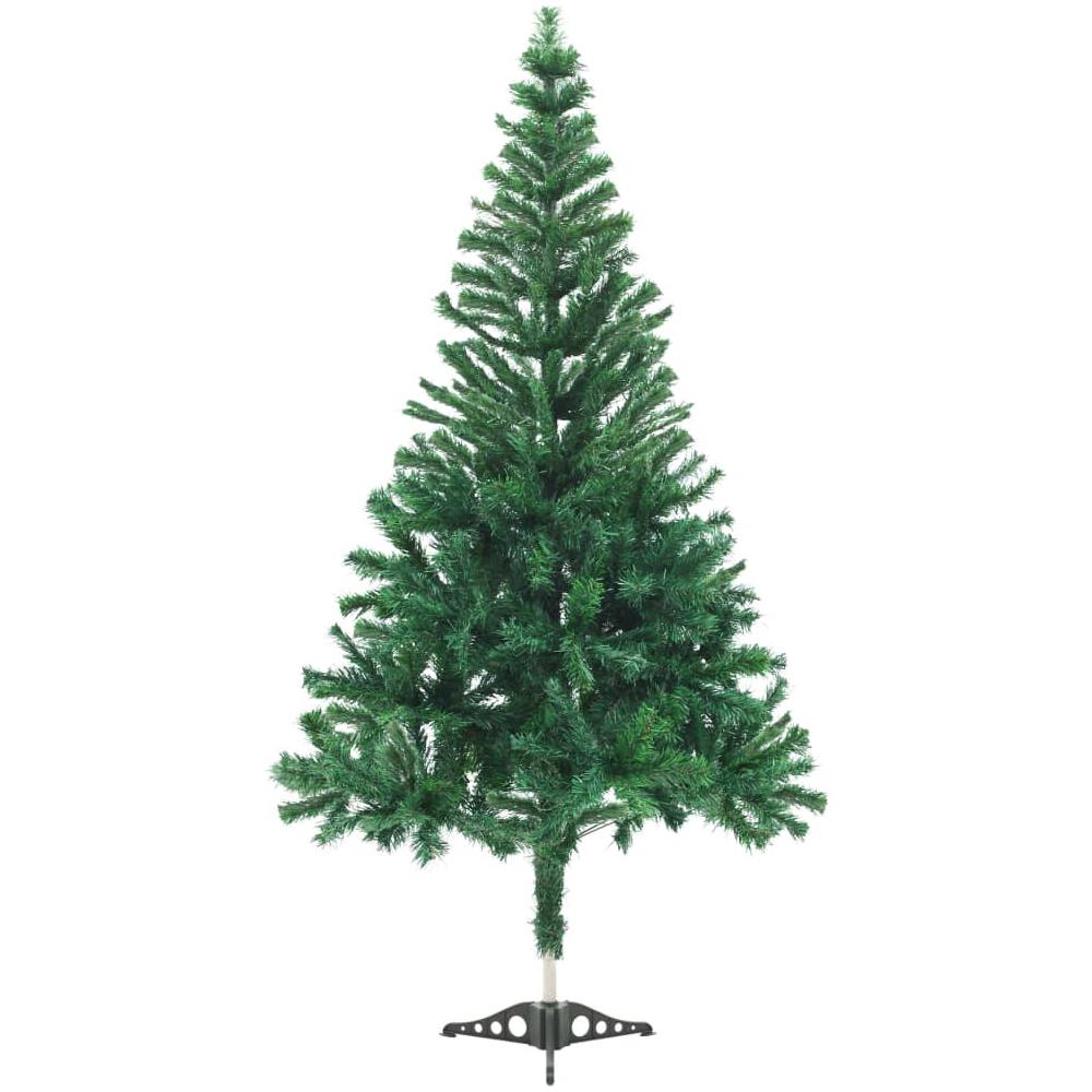 Albero Natale Artificiale con LED e Palline 210 cm 910 Rami - Foto 3