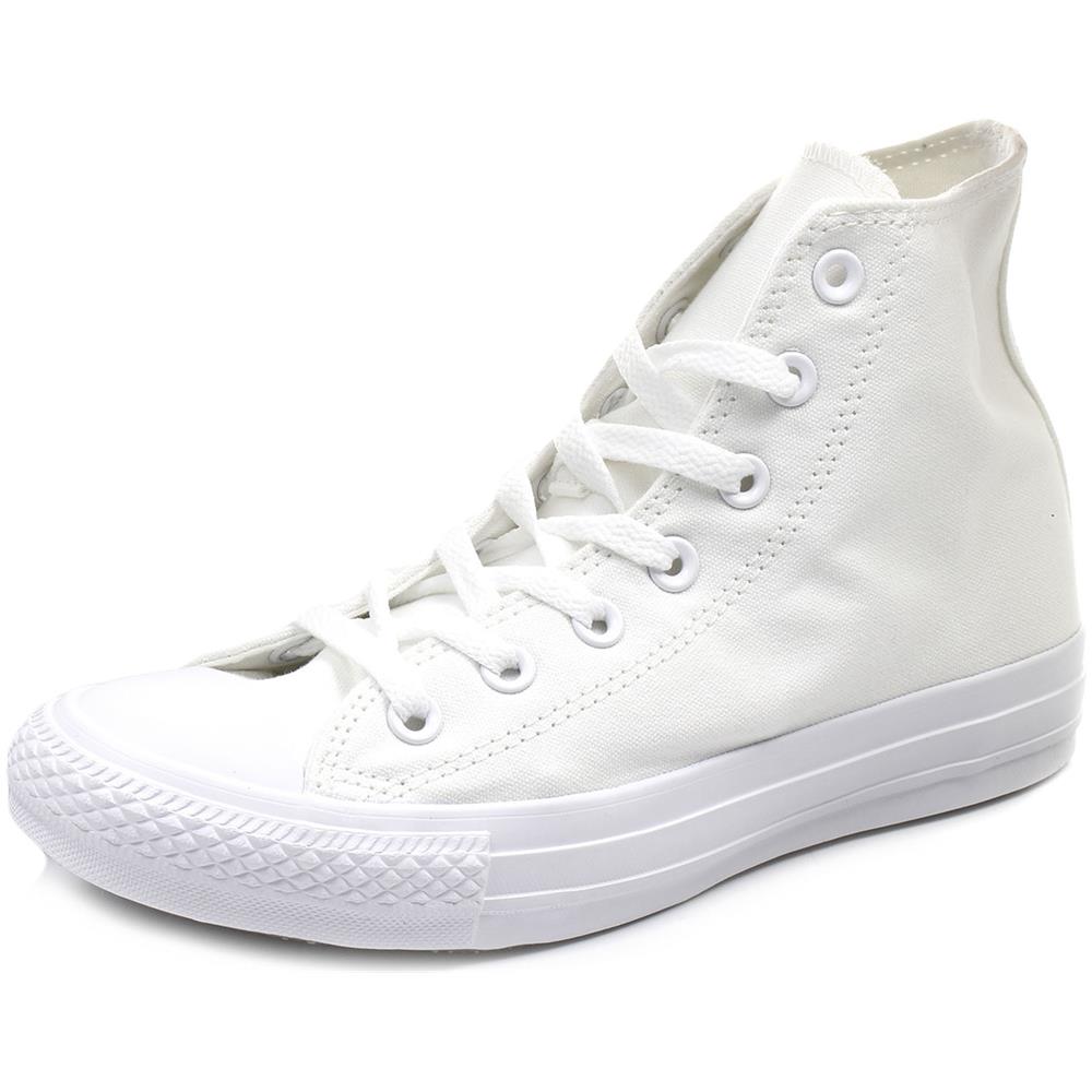 Scarpe Chuck Taylor All Star Hi Taglia 43 Codice 1u646c Bianco - Foto 6