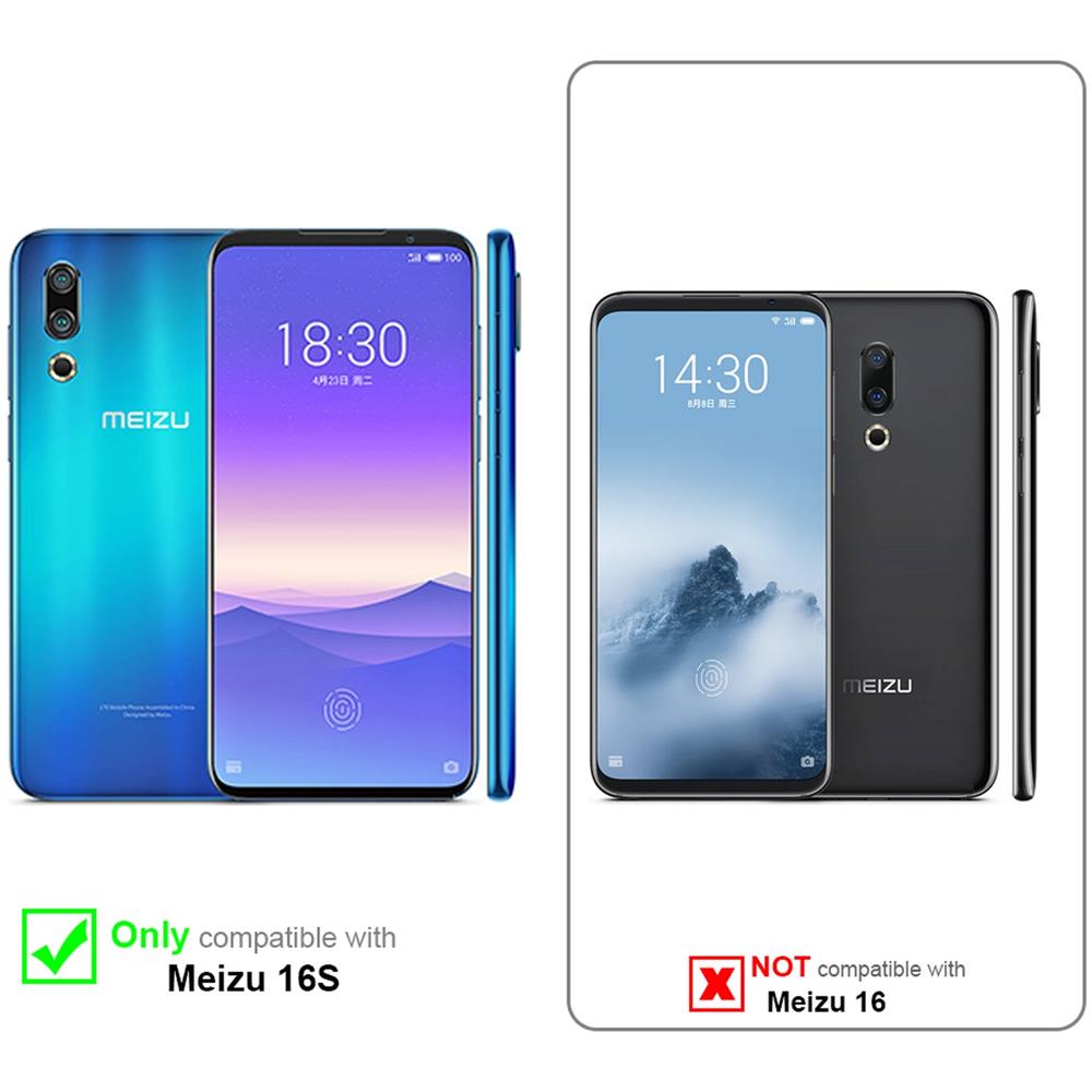 Pellicola Di Armatura Compatibile Con Meizu 16s In Elevata Trasparenza - Vetro Temperato (tempered) Di Protezione Del Display In Durezza 9h Con 3d Touch - Foto 2