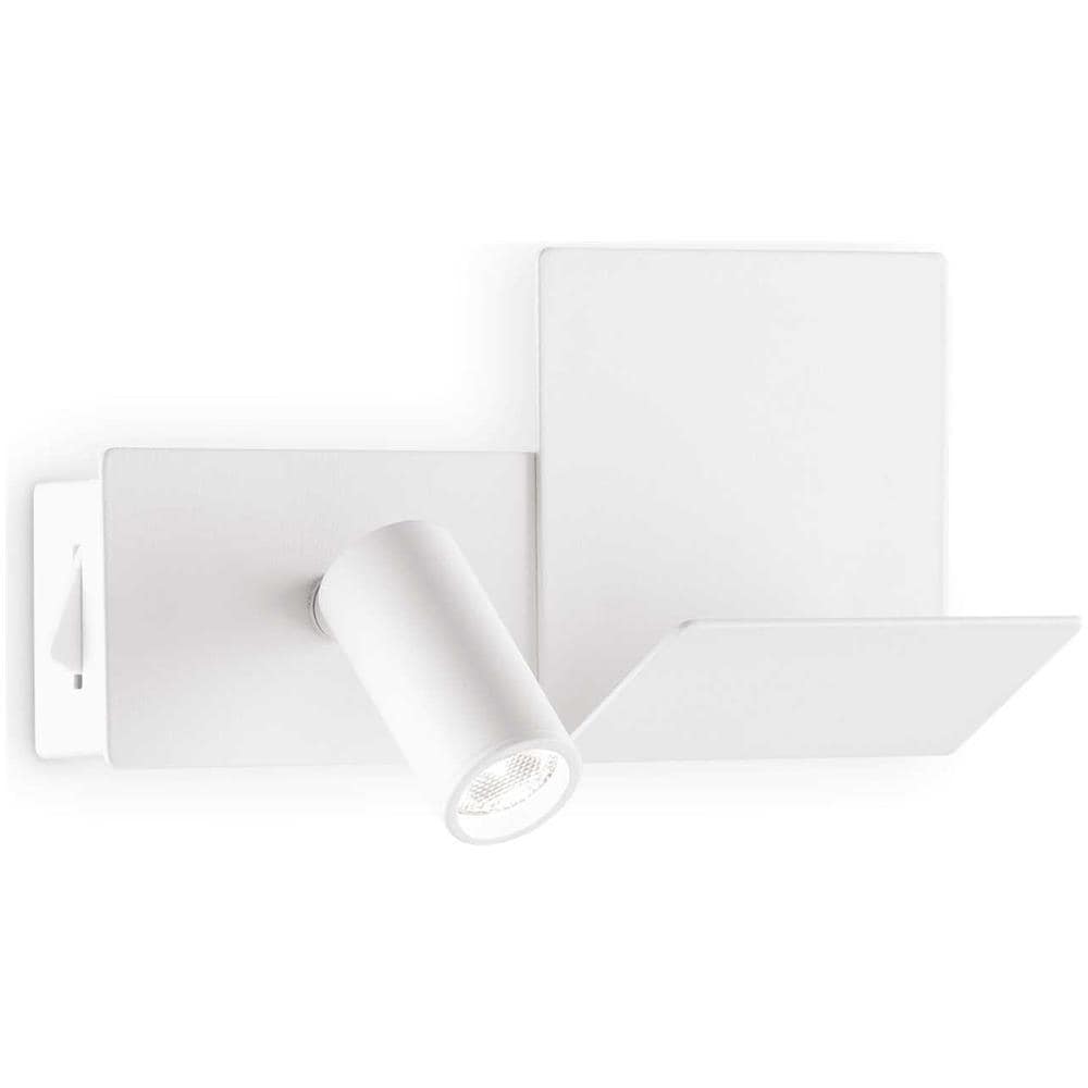 Lampada Da Parete Bianco L 190 X H 130 X P Min 75 - Max 105 Mm - Foto 1