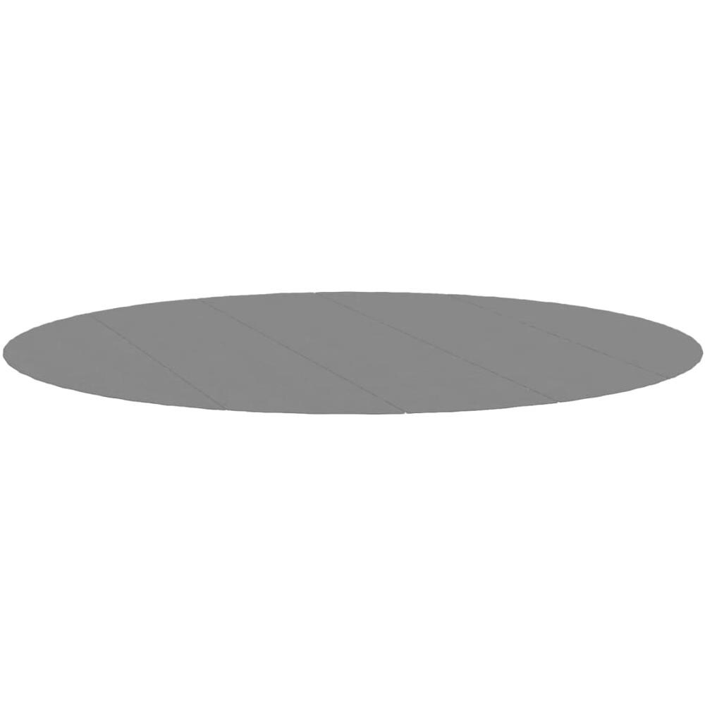 Telo Sotto Piscina Grigio Chiaro 550 Cm Geotessile Poliestere - Foto 3