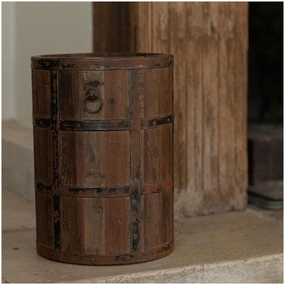 Secchio Bandiera In Legno Riciclato Pamir - Foto 3