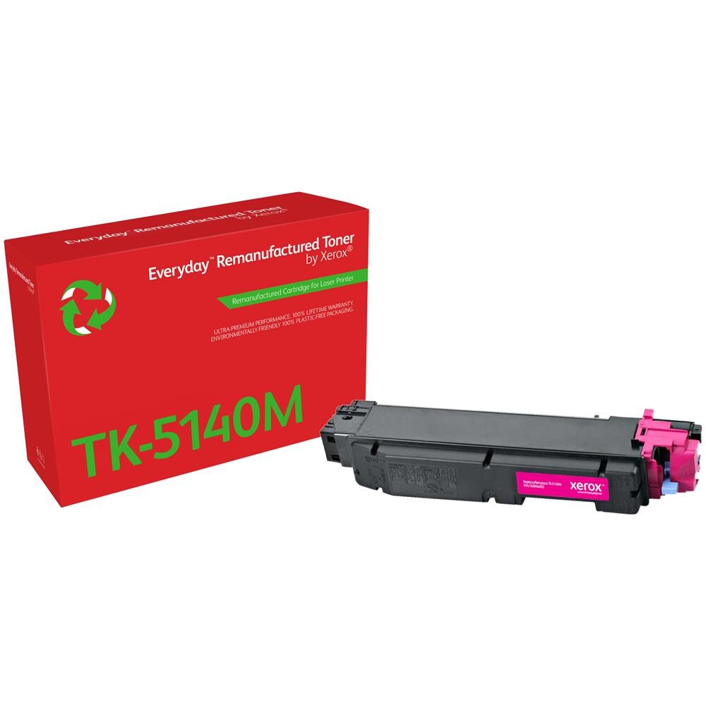 TONER RIGENERATO - Everyday  Everyday™ di Xerox Magenta compatibile con Kyocera TK-5140M, Capacità standard - Foto 1