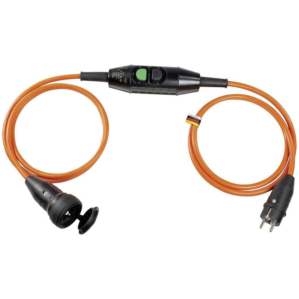 45401 PRCD-K - Prolunga per protezione personale, 3500 W, 230 V, colore Nero /Arancione - Foto 1