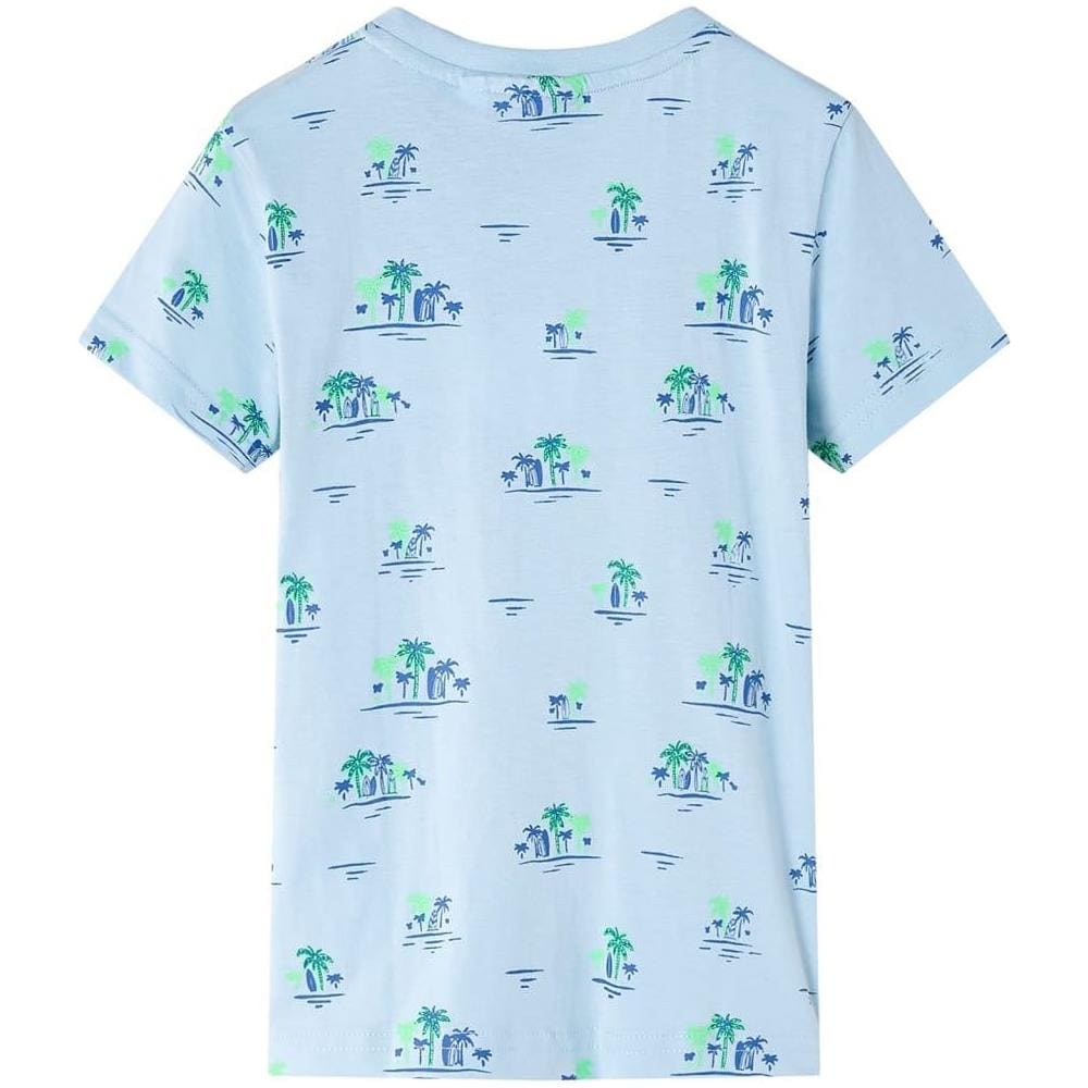 Maglietta da Bambino Azzurra 140 - Foto 2