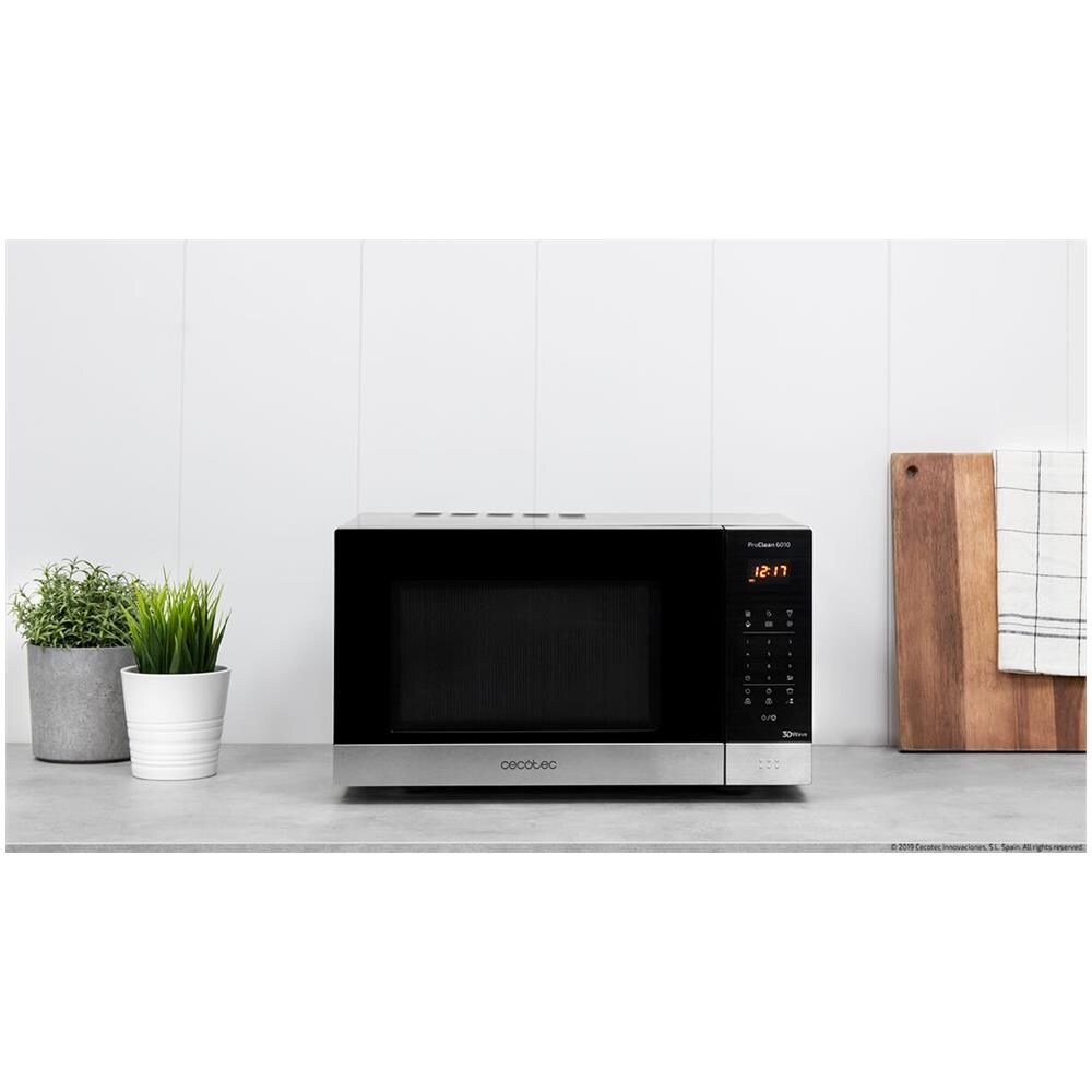 ProClean 6010 Forno Microonde Multifunzione Capacità 23 Litri Potenza 800 Watt Colore Nero - Foto 2