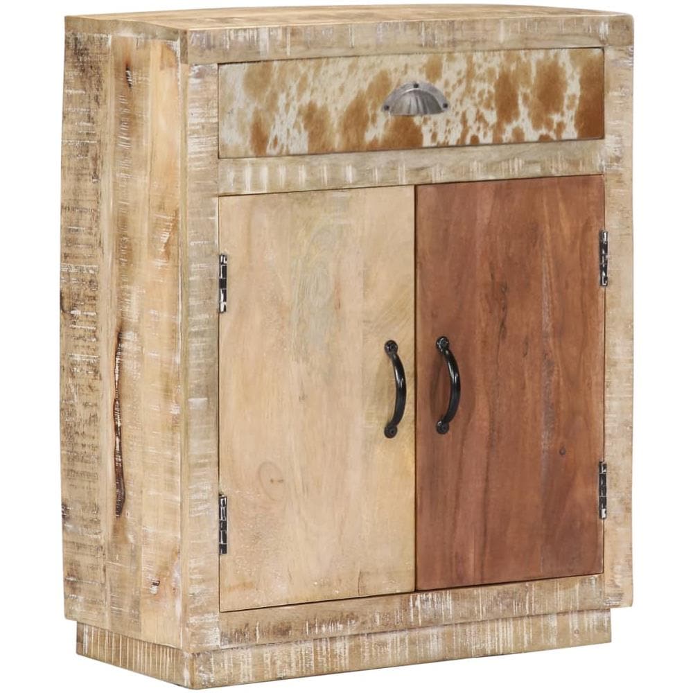 Credenza 60x30x75 Cm In Legno Massello Di Mango - Foto 1