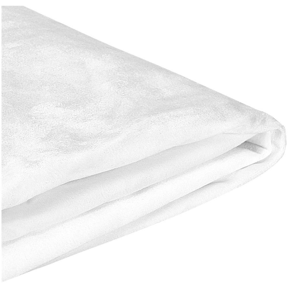 Fodera Per Letto Fitou Velluto Bianco 180 X 200 Cm - Foto 1