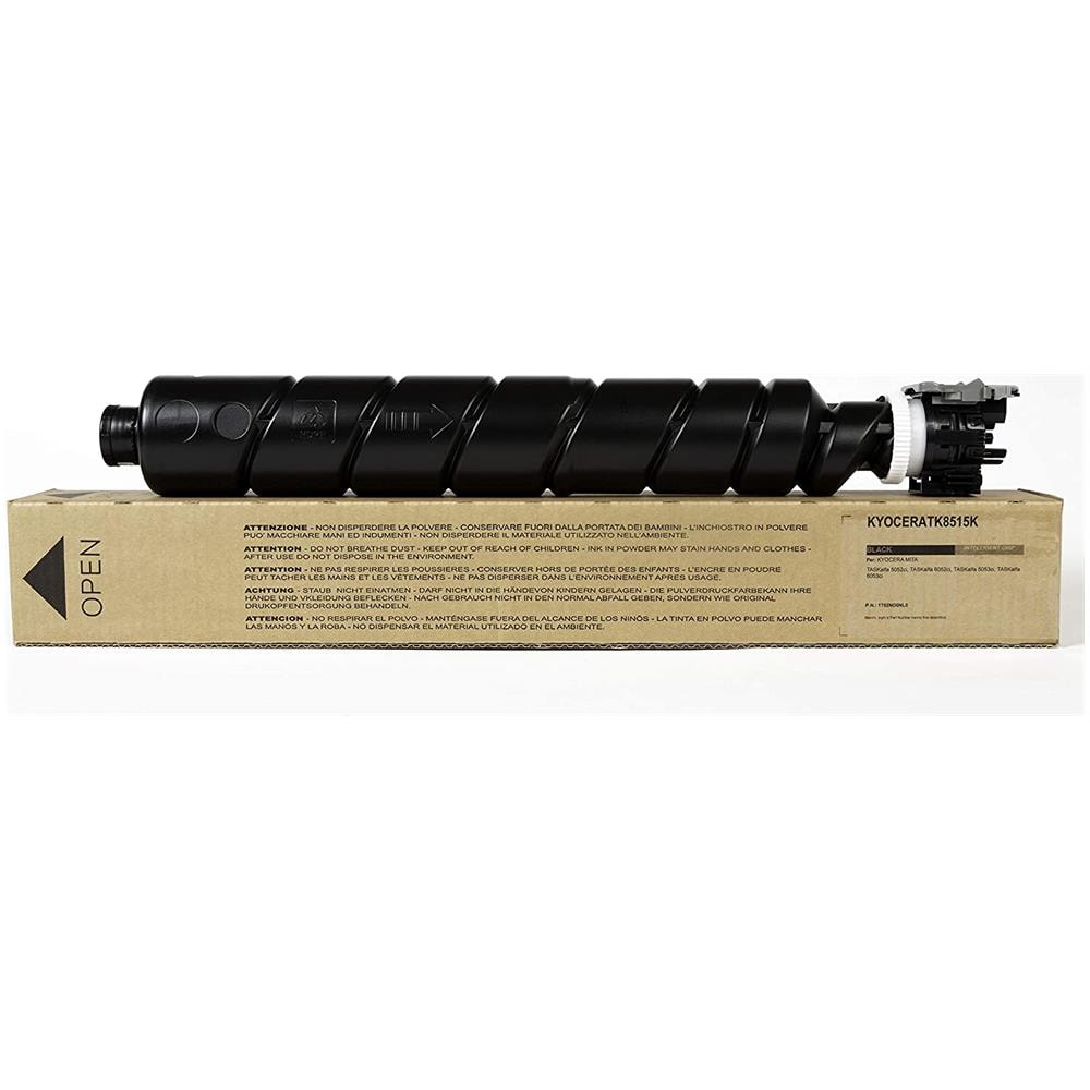 TONER COMPATIBILE - Kyocera Tk-8515k Nero 1t02nd0nl0 Per Taskalfa 5052ci, Taskalfa 6052ci, Taskalfa 5053ci, Taskalfa 6053ci Fornito Di Intelligent Chip Capacità 30000 Copie Made In Italy - Foto 1
