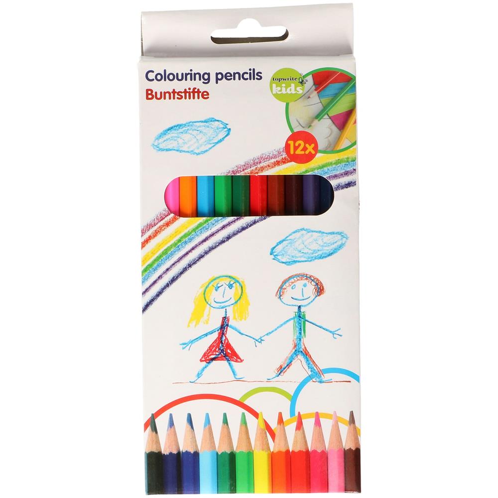 Matite Colorate Kids - Confezione 12 Pezzi - Foto 1