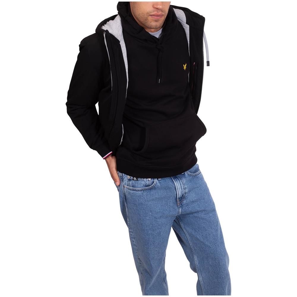 Lyle & Scott - Felpa Uomo Con Cappuccio E Logo - Foto 2