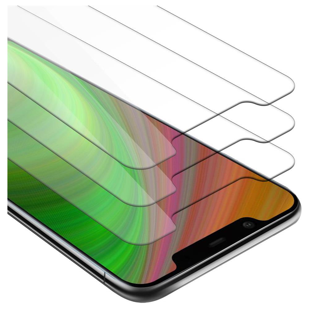 3x Pellicola Di Armatura Compatibile Con Nokia 7.1 Plus / X7 In Elevata Trasparenza - 3x Vetro Temperato (tempered) Di Protezione Del Display In Durezza 9h Con 3d Touch - Foto 1