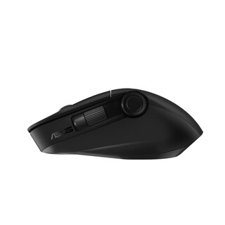 Mouse Wireless ASUS WT425 – Sensore Ottico 1600 DPI, Clic Silenziosi E Tasti Laterali, Ergonomico Per Destrimani, Grigio/Blu