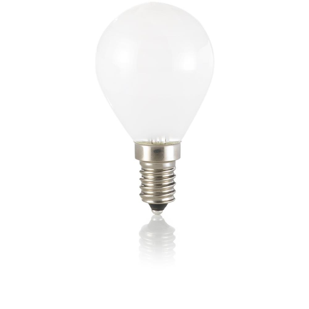 Lampadina E14 Sfera 4w 3000k Cri80 Bianco - Ideal Lux 101217 - Foto 1