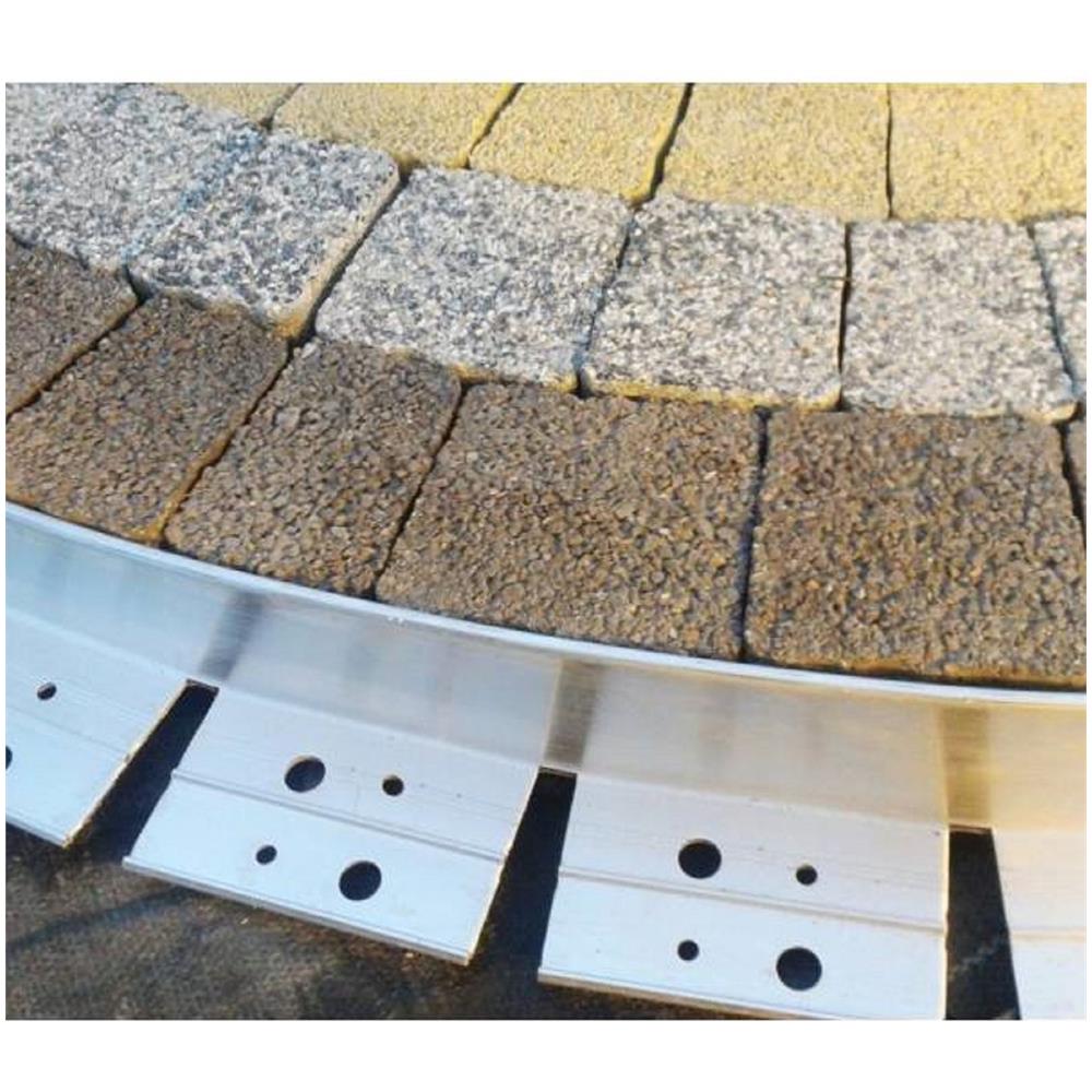Bordure Per Aiuole In Alluminio 64mm X 100cm | Aiuole Giardino | Bordure Per Giardino - Foto 2