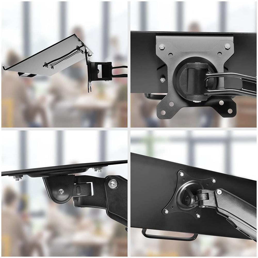 Dm0k1 Accessorio Supporto Per Tastiere Pc Compatibile Con I Supporti Per Monitor - Foto 2