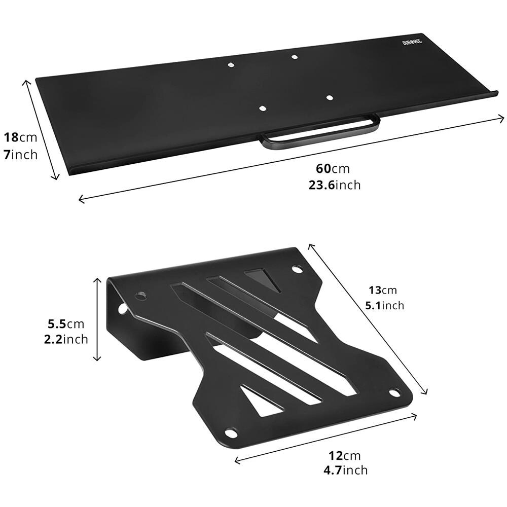 Dm0k1 Accessorio Supporto Per Tastiere Pc Compatibile Con I Supporti Per Monitor - Foto 5