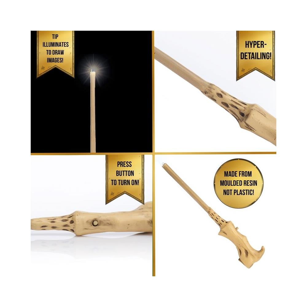 Harry Potter - Bacchetta Lumos Di Voldemort Da 7 Pollici - Foto 4