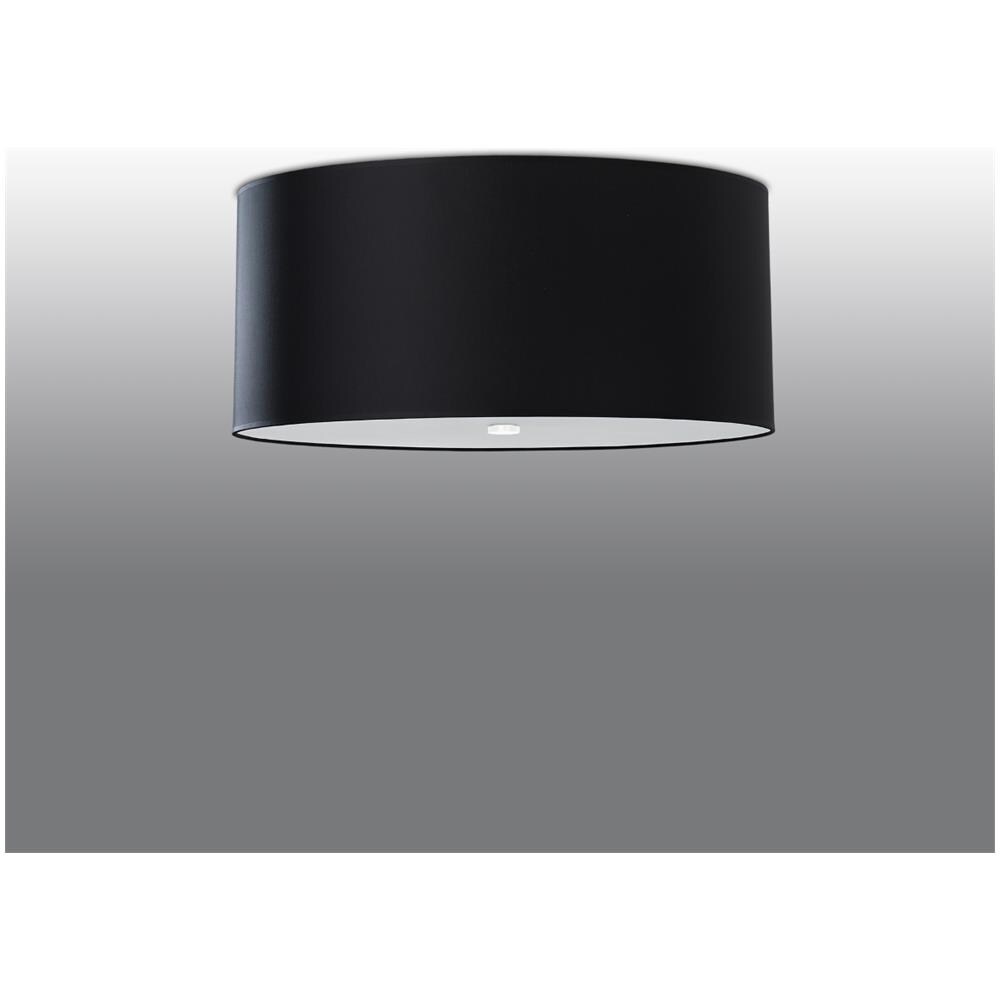 Lampadario Otto 60 Nero Sl. 0792 - Minimalista Lampada A Soffitto Nero 30x60x60 Cm - Foto 2