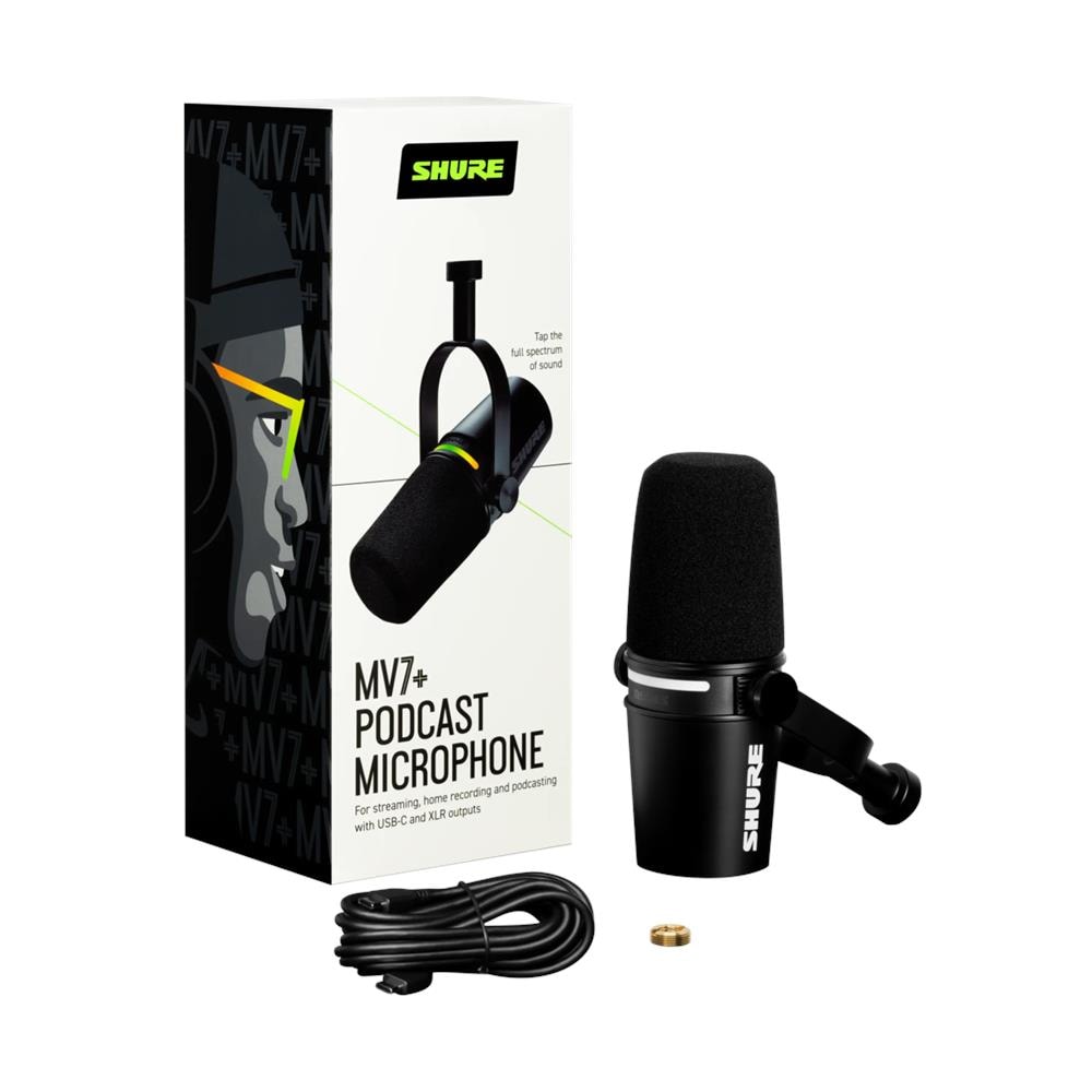 MV7+-K microfono Nero Microfono per podcast - Foto 5