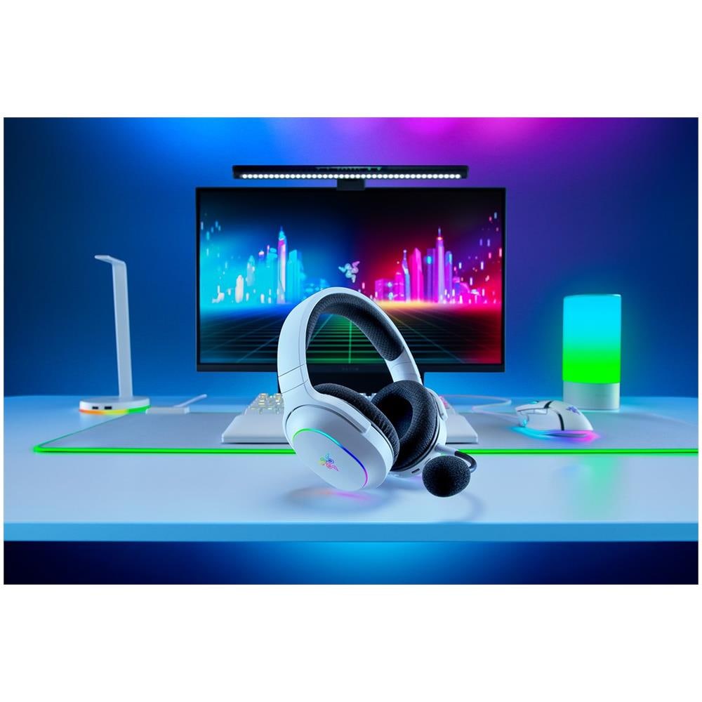 Barracuda X Chroma Auricolare Wireless A Padiglione Gaming USB tipo-C Bluetooth Nero, Bianco - Foto 2