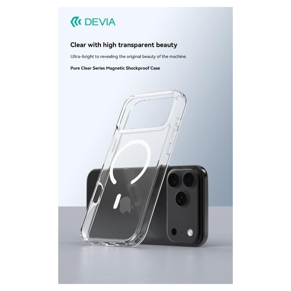 Custodia antiurto Mag Safe trasparente per iPhone 17 Air - Foto 1