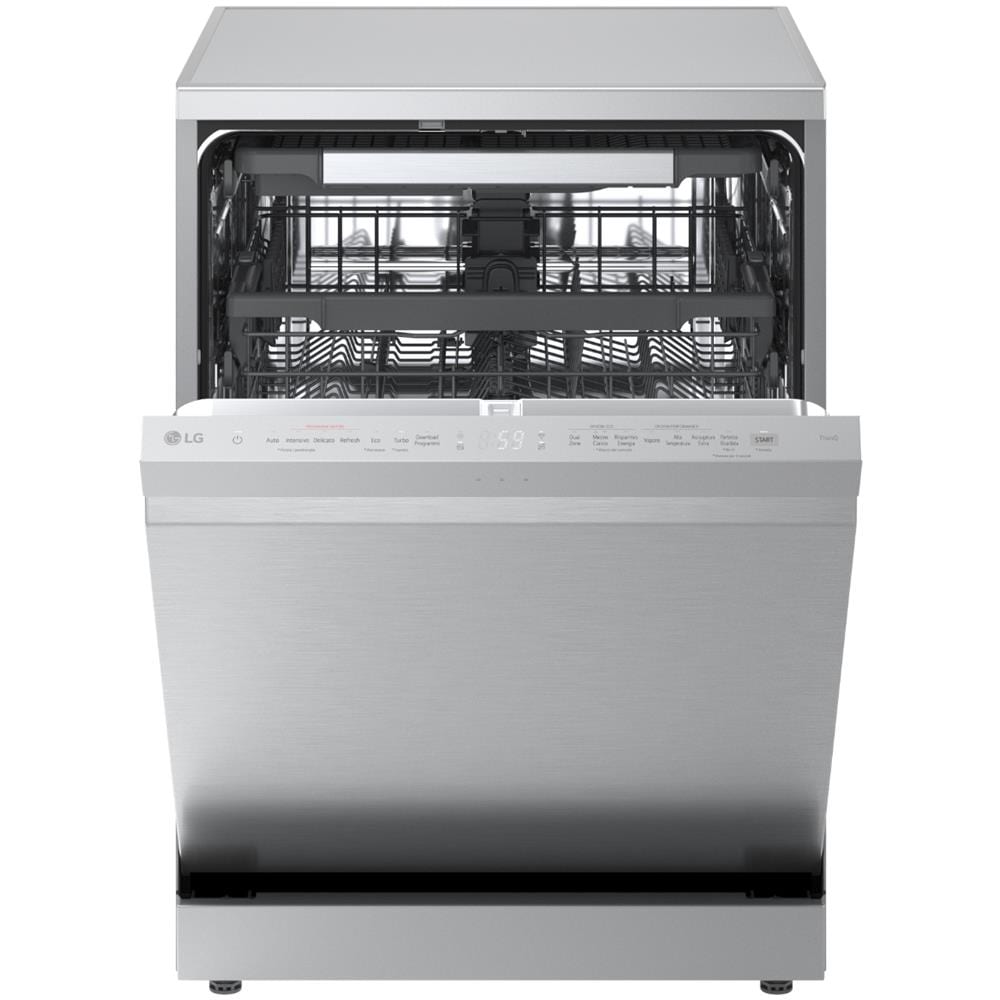 DF375HVS Lavastoviglie libera installazione, Classe A, 14 Coperti, Vapore, WI-FI, Grigia - Foto 1