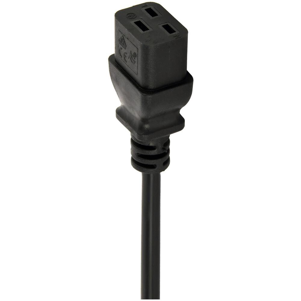 Power Distribution Unit PDU 10pcs C13 Sockets 1U 16A C19 Plug 2m Cable - Foto 2