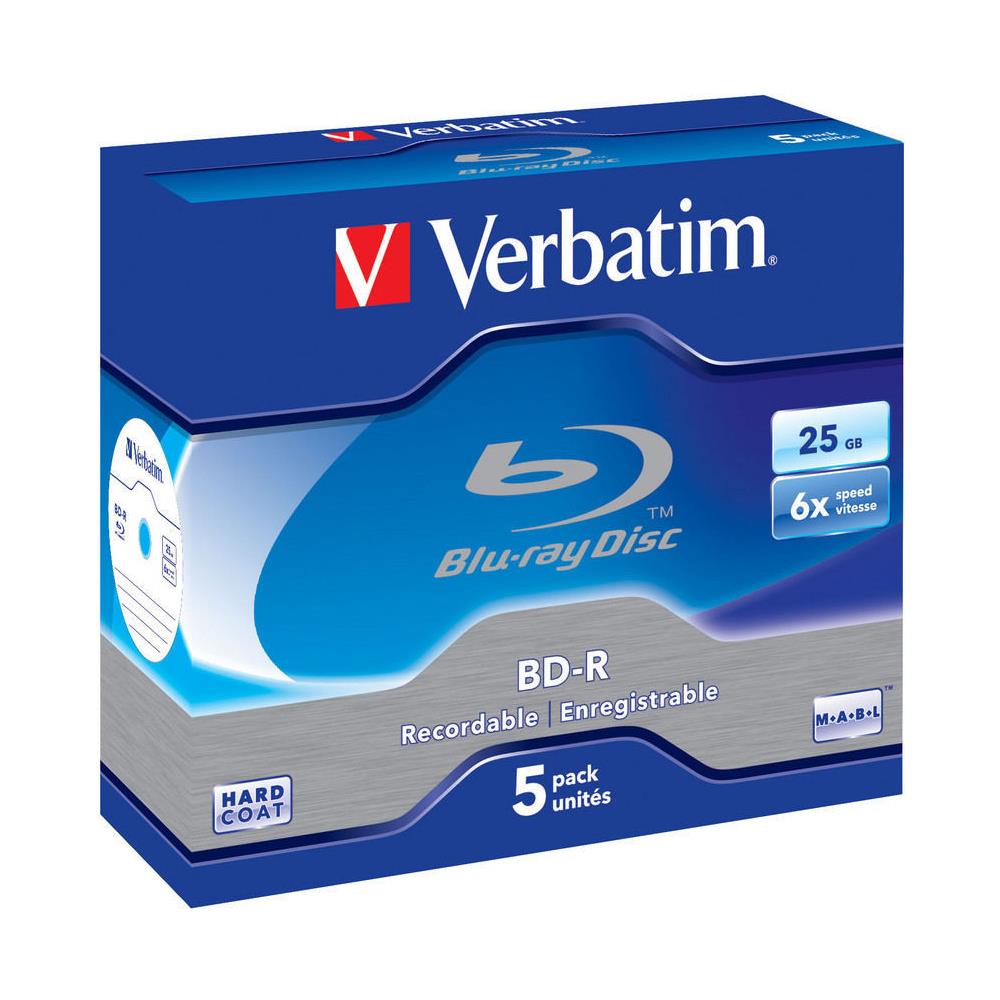 Blu Ray Disc 25gb 6x 5 Pezzi Jewel Case - Foto 2