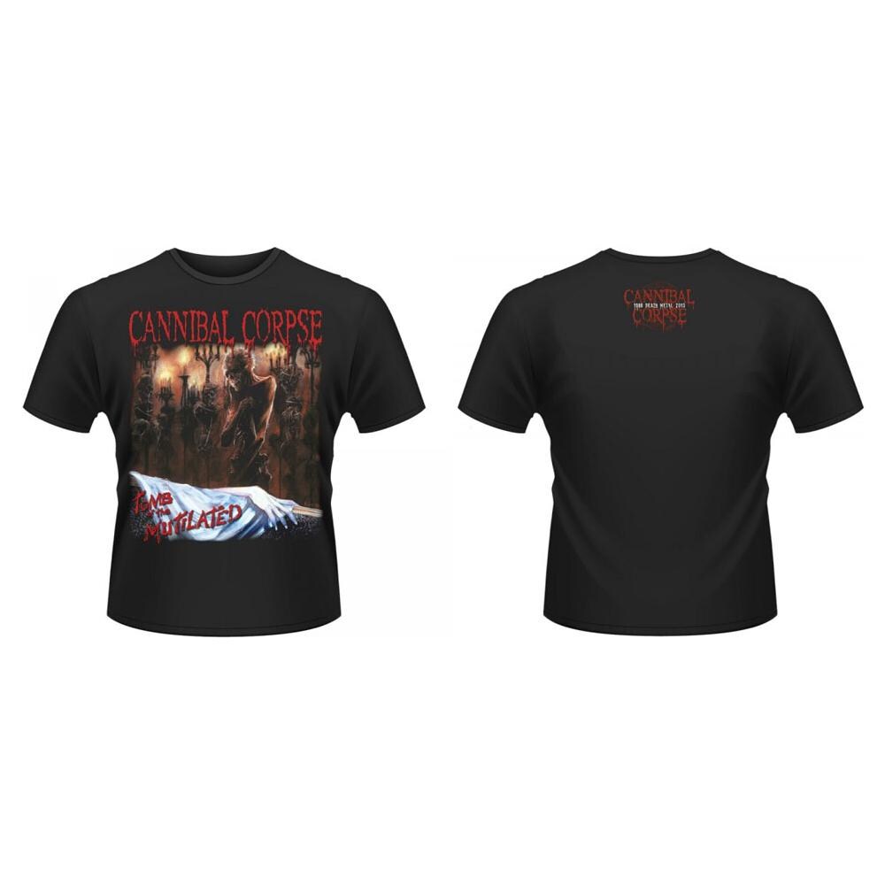 Cannibal Corpse - Tomb Of The Mutilated Front & Back Print (T-Shirt Unisex Tg. M)  - Foto 1