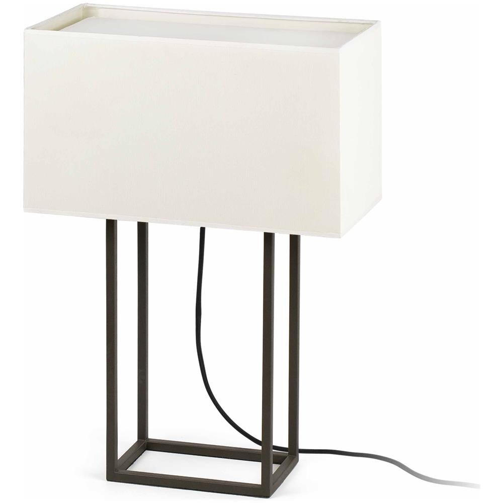 Faro 29985 - Vesper Lampada Da Tavolo Marrone E Beige - Foto 2