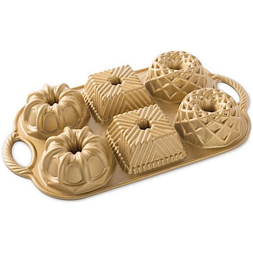 Stampo Antiaderente Per 6 Mini Torte - Geo - Foto 2