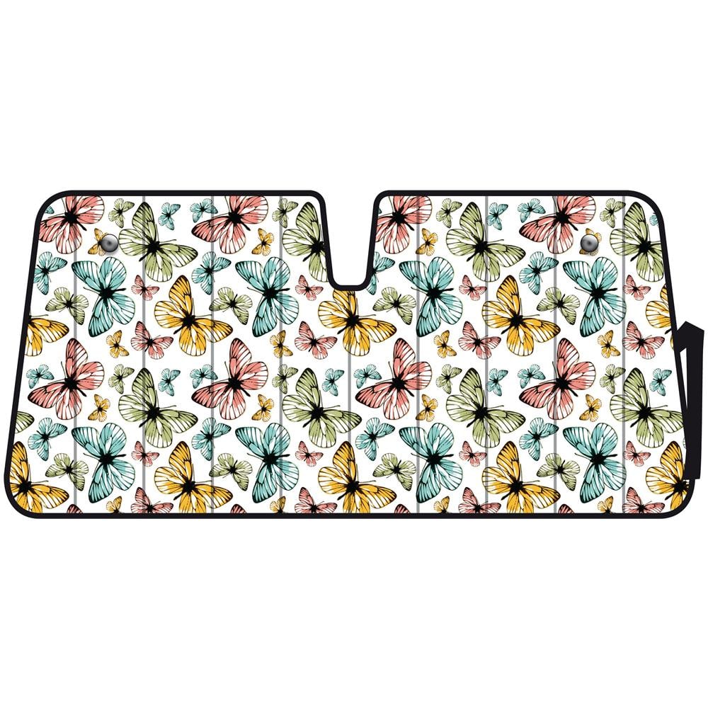 Scudo Termico Per Parabrezza - 68x147 Cm - Butterfly - Foto 1