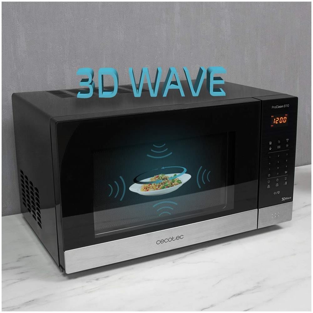 PROCLEAN 6110 Forno Microonde con Grill Capacità 23 Litri Potenza 800 Watt Colore Nero - Foto 2