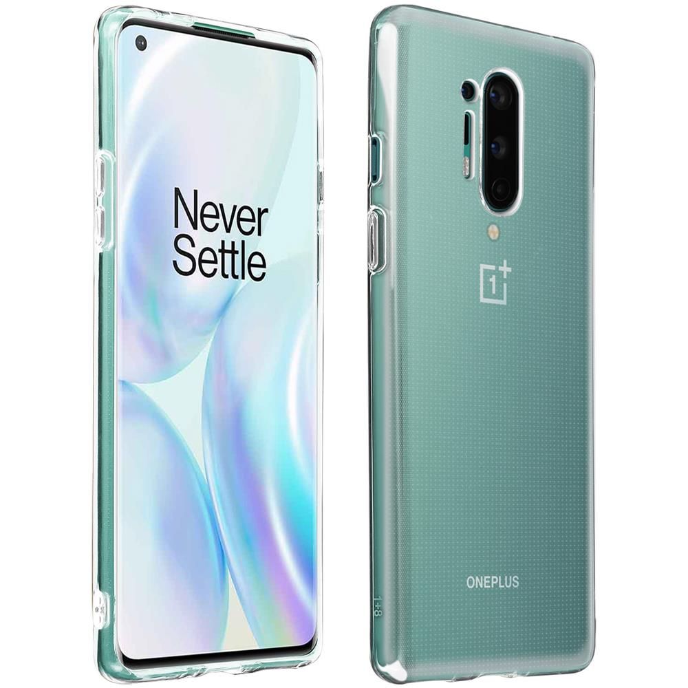 Cover Oneplus 8 Pro Silicone Antishock Trasparente - Foto 1