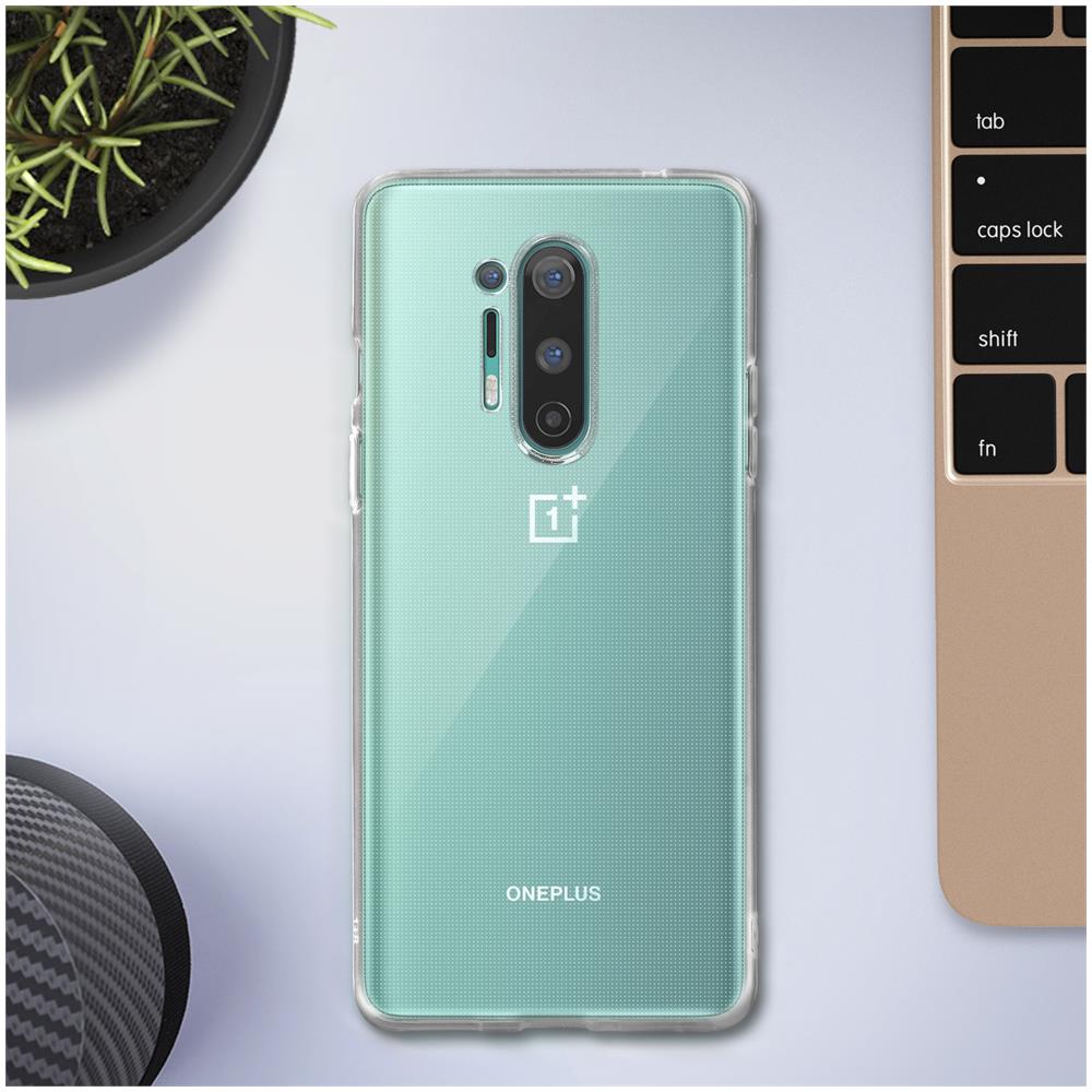 Cover Oneplus 8 Pro Silicone Antishock Trasparente - Foto 5