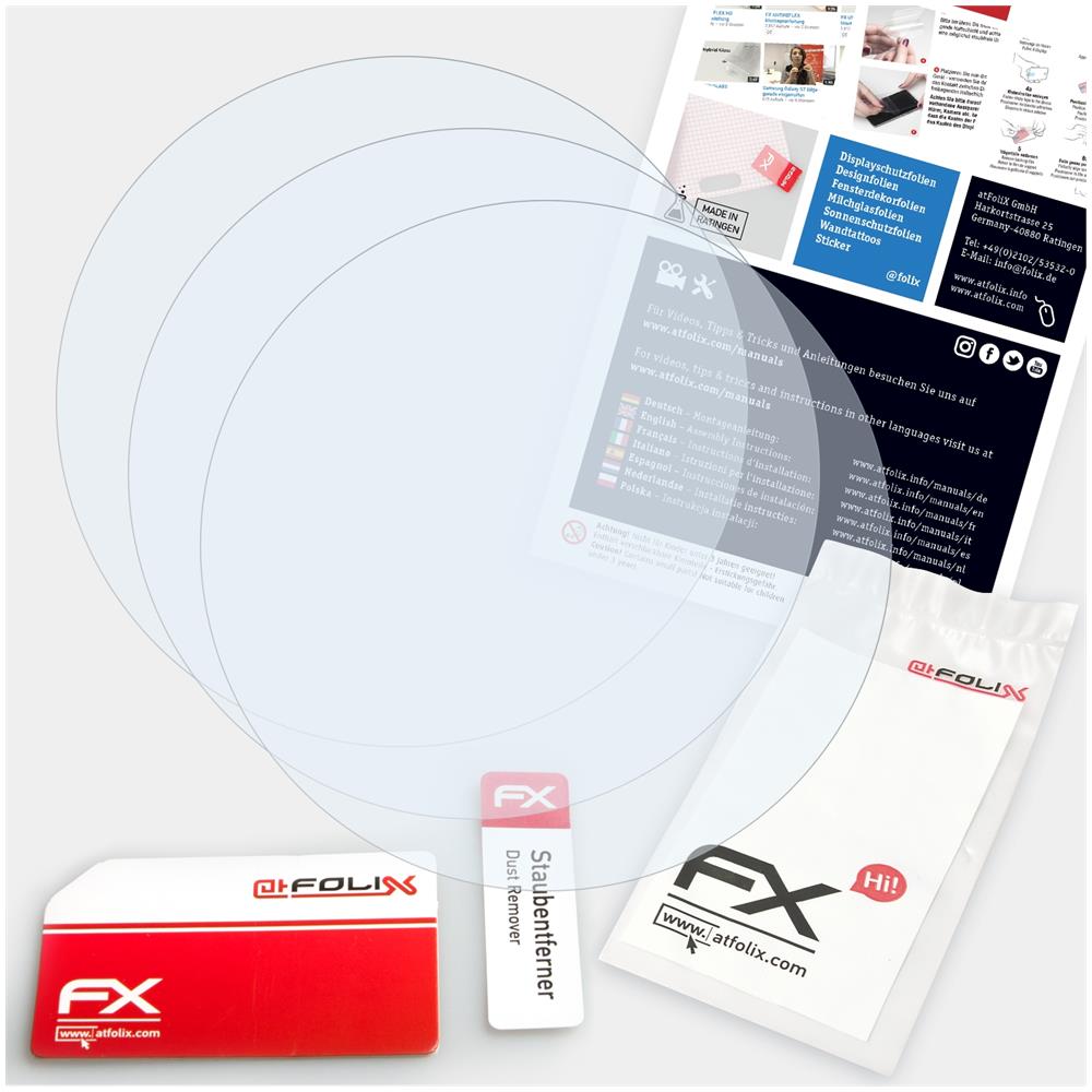 Protezione Pellicola Dello Schermo Compatibile Con Garmin Forerunner 230 Pellicola Protettiva, Ultra-trasparente Fx Proteggi Schermo (3x)  - Foto 2