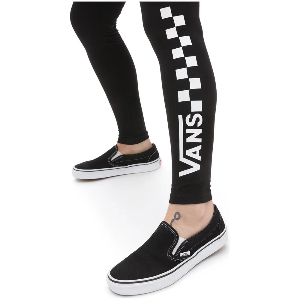 Leggings Da Donna Chalkboard Classic Nero Taglia S Codice Vn0a4s9wblk - Foto 4