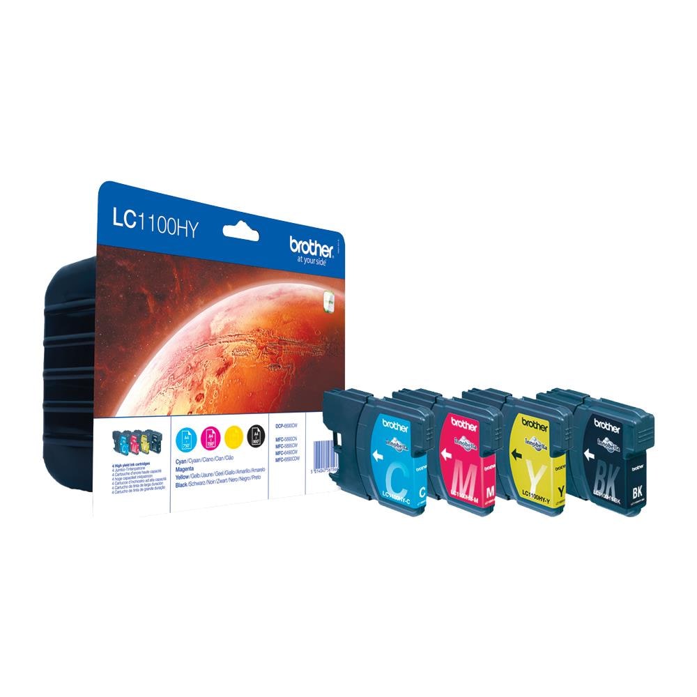 LC-1100HY Value Pack, Nero, Ciano, magenta, Giallo, 900 Pagine, A inchiostro - Foto 2