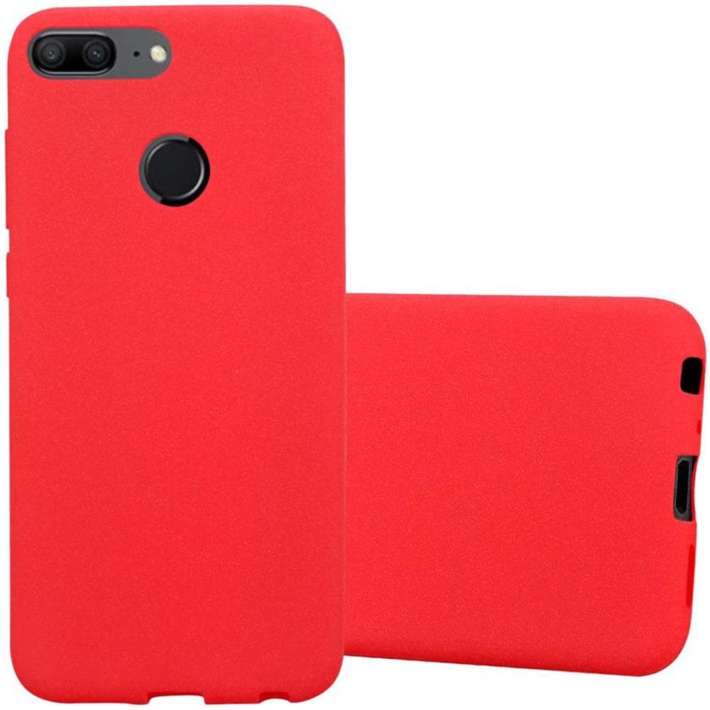 Custodia Compatibile Con Honor 9 Lite In Frost Rosso - Coperchio Protettivo In Silicone Tpu Flessibile - Foto 1