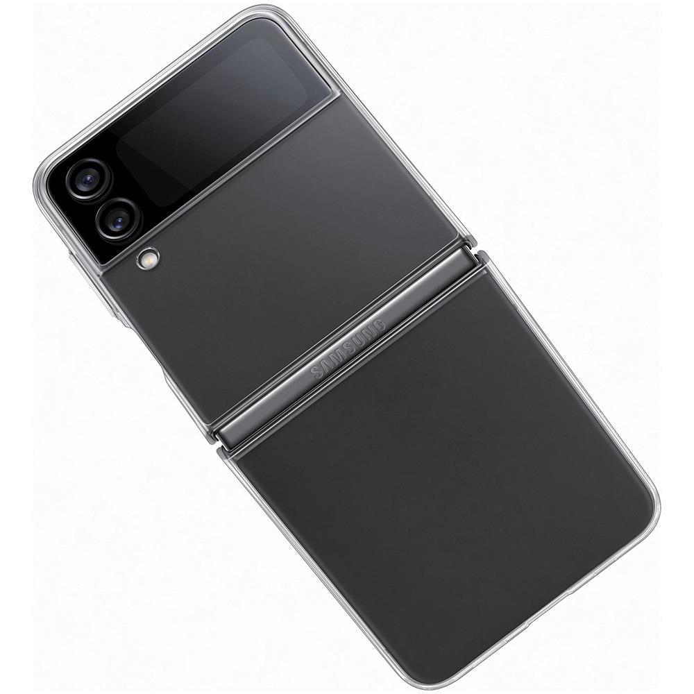Clear Slim Cover Samsung Ef-qf721ctegww Per Galaxy Z Flip4 Sm-f721b Trasparente - Foto 2