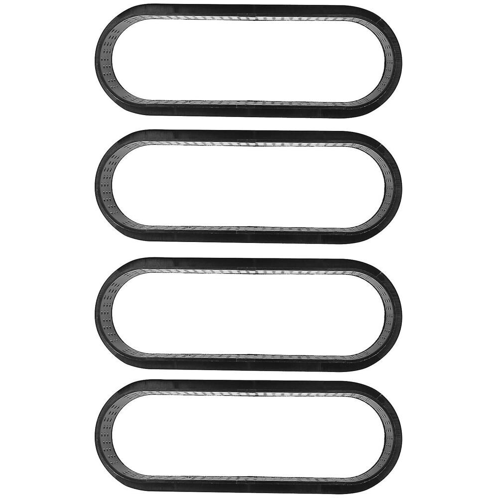HTN 12 Pezzi Rings Ovale Anelli Mini Mini Torta Non Resistente Al Calore OY10335