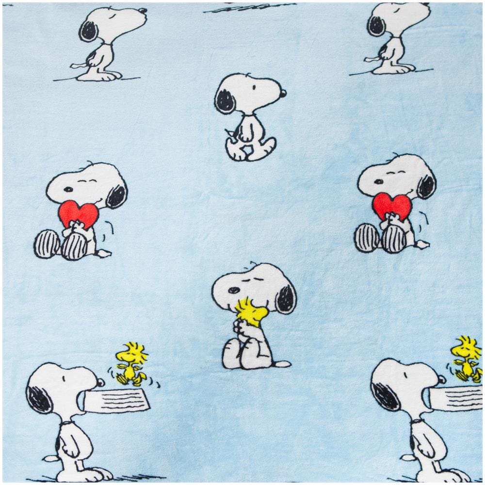 Coperta Singola Snoopy Multicolore - Foto 2