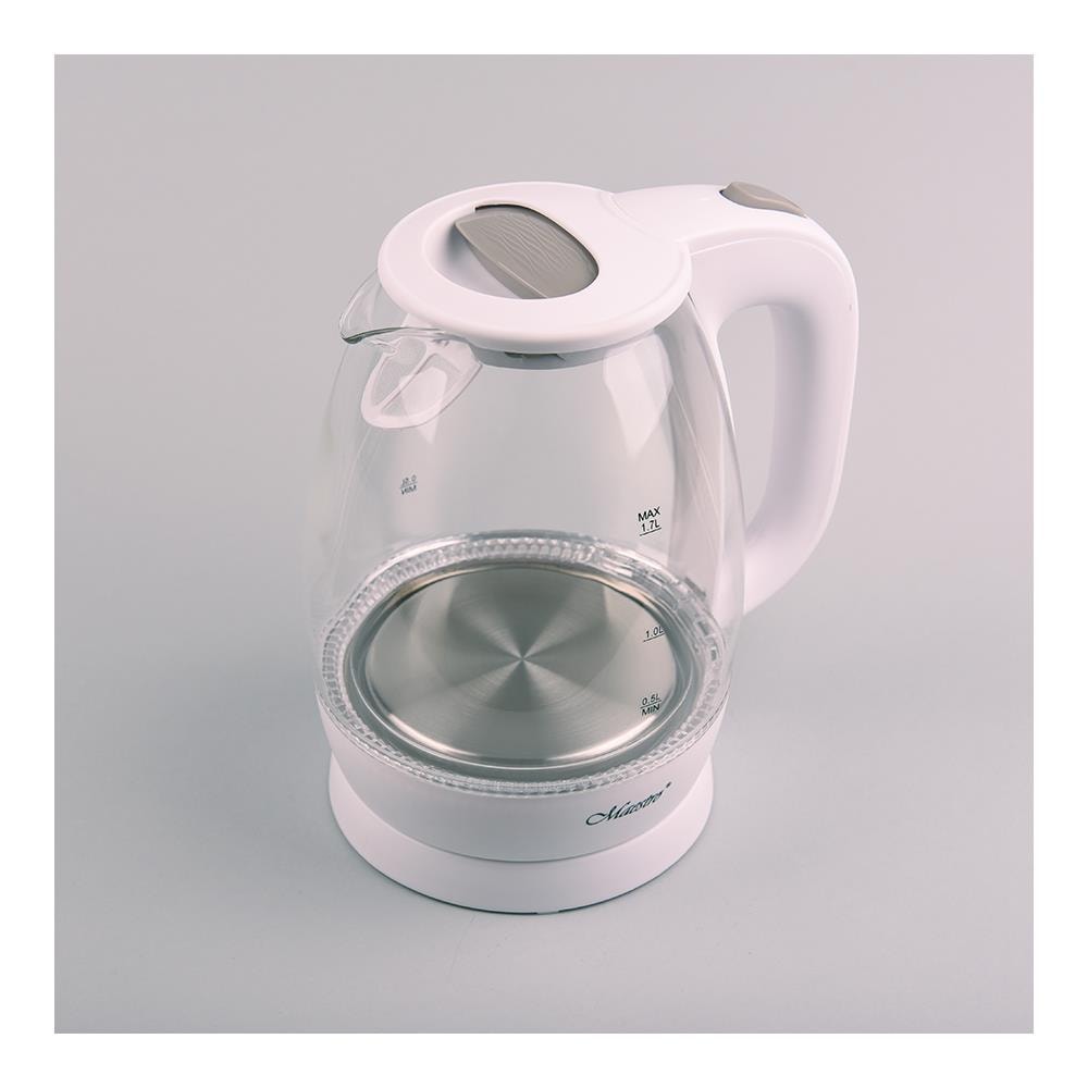 MR-063-WHITE bollitore elettrico 1,7 L 2200 W Bianco - Foto 1