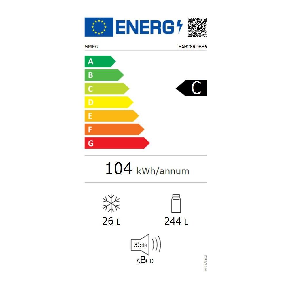 FAB28RDBB6 monoporta Libera installazione 270 L Nero - Foto 3