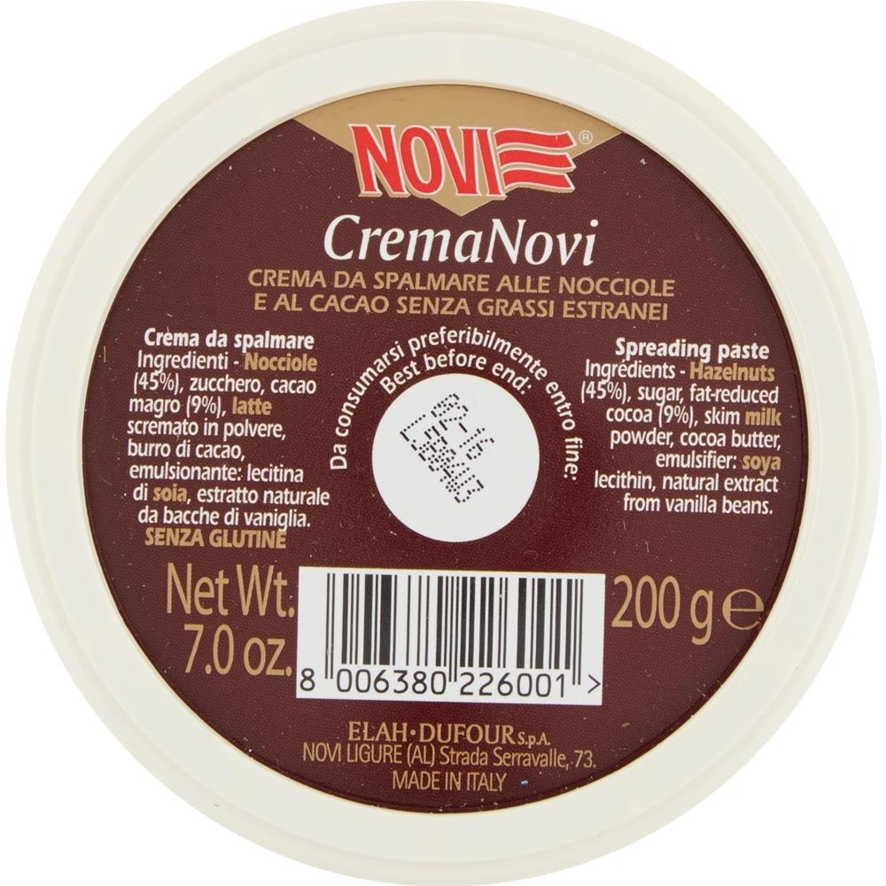 Novi Crema Spalmabile Alle Nocciole Vasetto Da 200 Gr - Foto 3