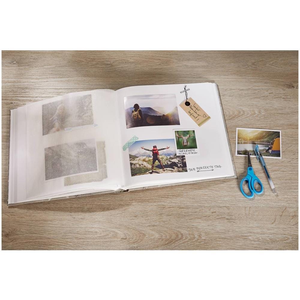 Walther Design FA-208-C album fotografico e portalistino Beige 100 fogli Rilegatura all'inglese - Foto 2