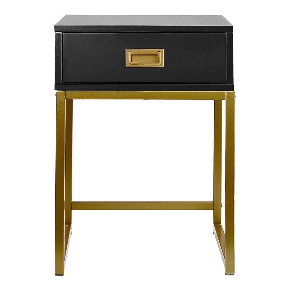 Tavolino Da Divano Con Cassetto Nero Largo - Foto 2